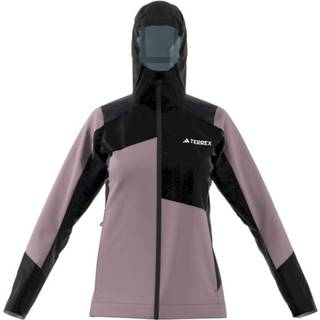 Adidas Women's TERREX Xperior Hybrid RAIN.RDY Jacket Preloved Fig/Black, XL