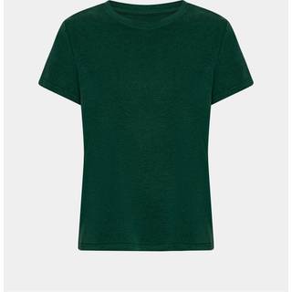 Mørkegrøn kortærmet bambus T-shirt til dame fra Copenhagen Bamboo, XL