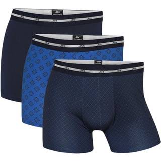 JBS 3pak underbukser/boxershorts i blå til herre