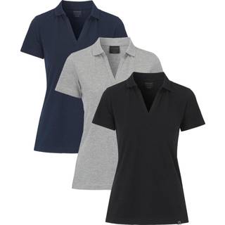 Cottover 141505 Stretch Piqué dame Grey Melange S