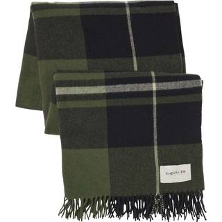 Chevalier - Anne Wool Scarf Chevalier XL Check Dark