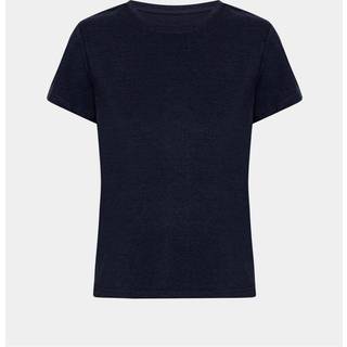 Navy kortærmet bambus T-shirt til dame fra Copenhagen Bamboo, S