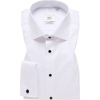 MODERN FIT Luxury Shirt in white plain