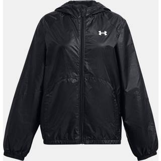 Under Armour SportStyle Girls' Windbreaker Black / White YSM (127 - 137 cm)