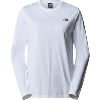The North Face Women's L/S Simple Dome Tee Longsleeve Damer størrelse XS farve sort