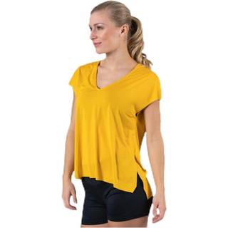 Charge SS Loose Tee W - Yellow