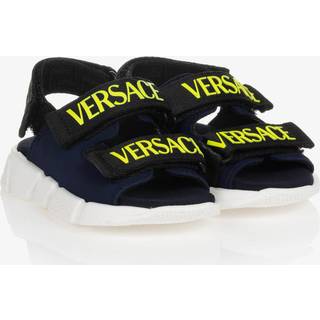 Versace Kids Baby logo sandals - blue - EU 25
