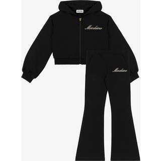 Moschino Kids Cotton-blend tracksuit - black - Y 5