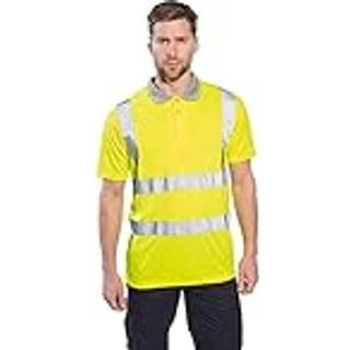 Portwest S477 Hi-Vis Polo-Shirt Med Korte Ærmer 6XL Gul