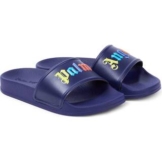 Palm Angels Kids Logo slides - blue - EU 27