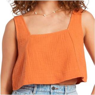 Billabong Women's Open Skies Top Top Damer størrelse XS farve orange