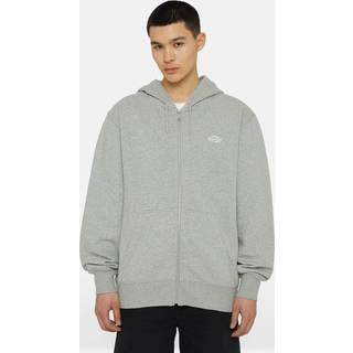 Dickies Summerdale Through Hættetrøje med lynlås - M - grey melange