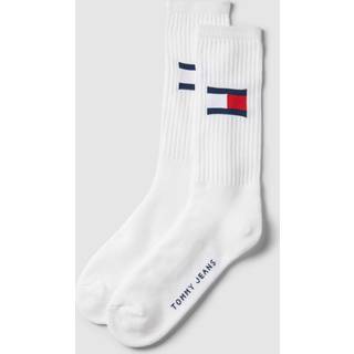 Tommy Men Uni TJ Flag Socks 2-pak - White - Str 43/46 * Kampagne *