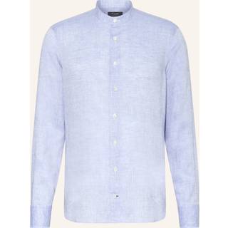 OLYMP Signature Herren Hemd blau meliert