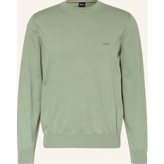 Sweater af bomuld med broderet logo