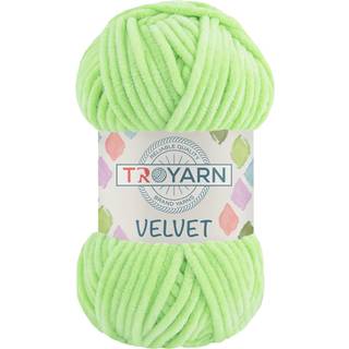 Velvet Yarn til hækling - Chenille Yarn 100G (132 yards) Amigurumi Yarn Fluffy Yarn Plush Yarn Baby Tæppe Garn til hæklingsstørrelse 6