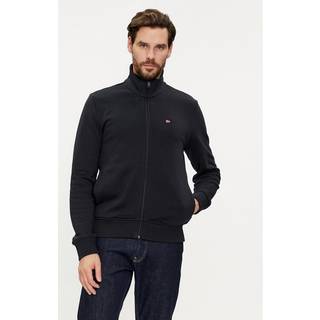 NAPAPIJRI Herren Sweatjacke schwarz unifarben