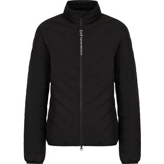 EA7 Herren Daunenjacke schwarz unifarben