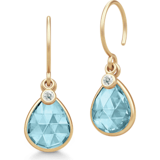 Leela Earrings Aqua Blue