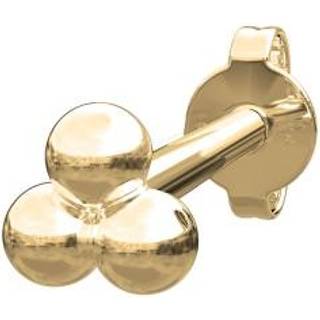 Piercing smykker - Pierce52 ørestik i 14kt. guld m. 3 kugler