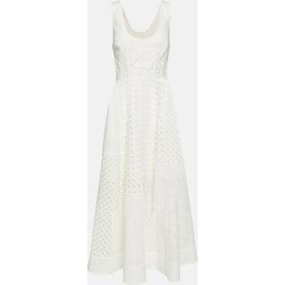 Zimmermann Anglaise cotton midi dress - white - L