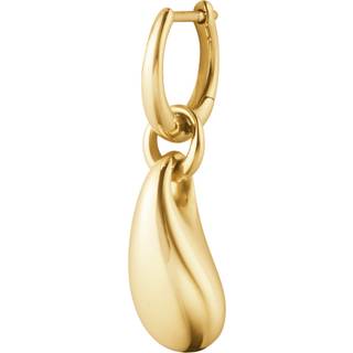 REFLECT Drop Ørering, Single (str. RIGHT), Georg Jensen, Guld