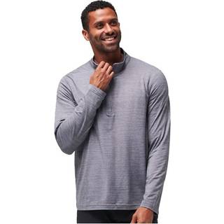 TRAVISMATHEW Layer The Heater 1/4 Zip, grå
