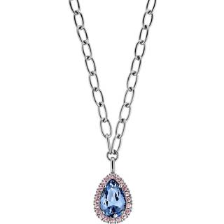 DYRBERG/KERN METTA HALSKÆDE 440103 (Silver, Blue, ONESIZE)