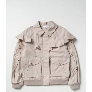ChloÃ© Kids Cotton jacket - beige - Y 12