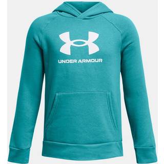 Sweatshirt med hætte Under Armour UA Rival Fleece BL Hoodie 1379791-464 Størrelse YSM