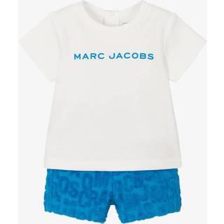 Marc Jacobs Kids Baby logo T-shirt and shorts set - multicoloured - M 3