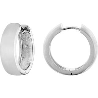 trendor 41583 Ohrringe für Damen und Herren 925 Silber Creolen Ø 18 mm