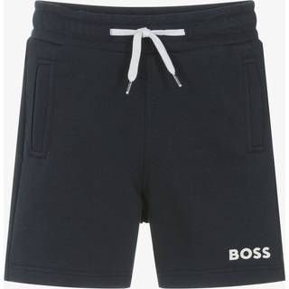 BOSS Drenge Shorts af jerseystof Blå