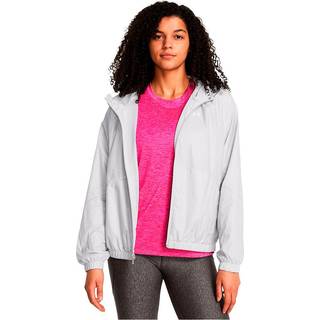 Jakke med hætte Under Armour Sport Windbreaker Damen 1382698-014 Størrelse XS