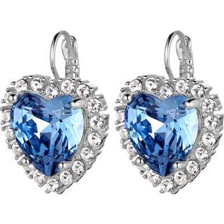 DYRBERG/KERN FELICIA ØRERING 420054 (Silver, Blue, ONESIZE)