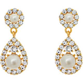 LILY AND ROSE Petite Sofia Pearl Earring Crystal Onesize