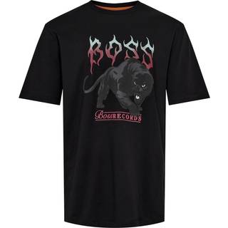 BOSS Orange Herren T-Shirt schwarz
