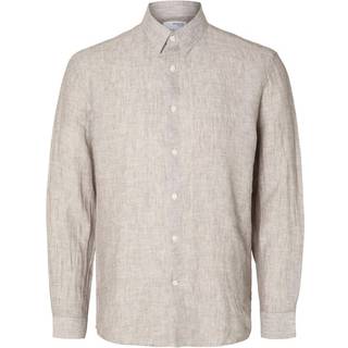 SLHREGKYLIAN-LINEN SHIRT LS CLASSIC