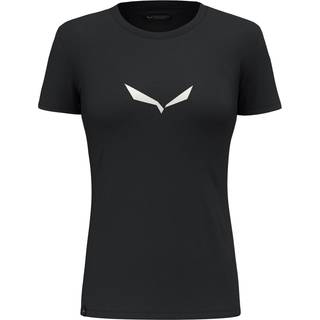 Salewa Women's Solid Dri-Release S/S Tee T-shirt Damer størrelse 38 farve sort