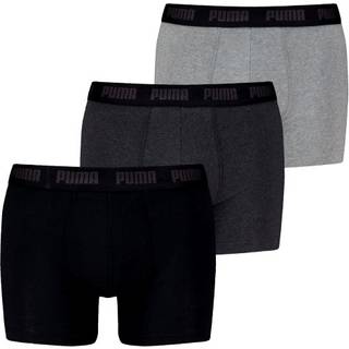 Puma 3-pak Men Everyday Boxer - Black/Grey - Medium
