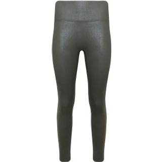 Magic Leather Look Legging - Darkgreen - Small