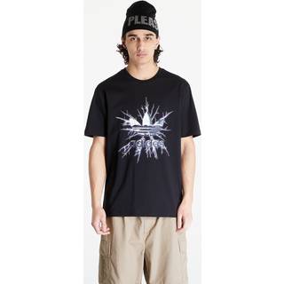 Graphic Short Sleeve T-Shirt - Black - XS