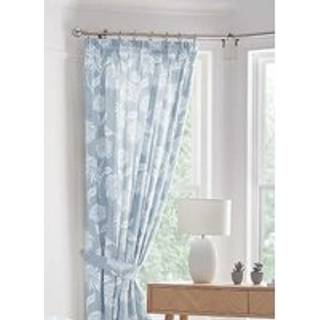 D & D Chrysanthemum Lined Pair of Pencil Pleat Curtains168 x 183cm