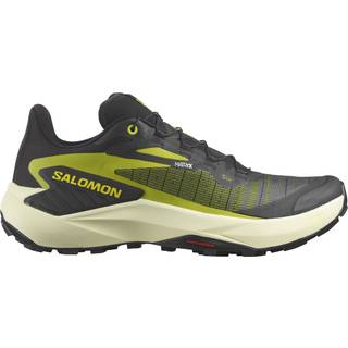 Salomon Men's Genesis Black / Sulphur Spring / Transparent Yellow, 40