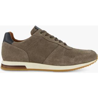 Dune London Dune London Grey Standard Fit Trilogy Perforated Runner Trainers