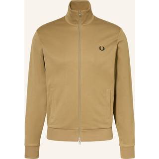 Fred Perry Herren Sweatjacke braun unifarben