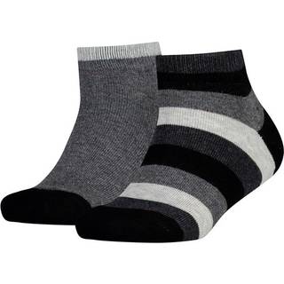 Kids' 2-Pack Stripe Ankle Socks