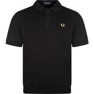 Fred Perry Herren Polo-Shirt schwarz