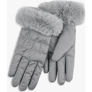 Totes Totes Grey Ladies Isotoner Water Repellent Gloves with Smartouch