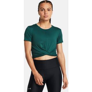 T-shirt Under Armour Motion Crossover Crop SS-BLU 1383647-449 Størrelse XS